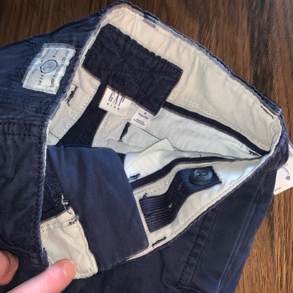 Boys Gap Cargo Shorts Navy Blue - Picture 2 of 2